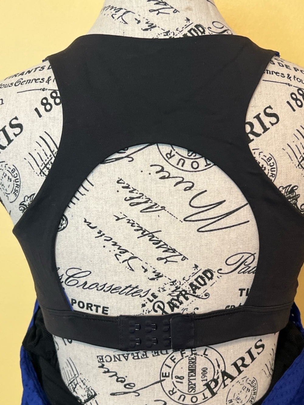 Athleta Blue Racerback Open-Back Tank size small - Picture 7 of 11